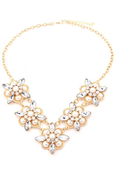 Oasap Street-chic Flower Choker