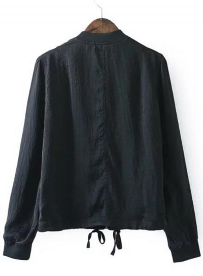 Oasap Simple Slim Short Jacket