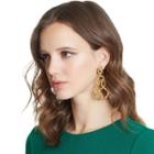 Oasap Geometric Shape Solid Color Party Earrings