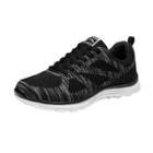 Oasap Low Top Lace Up Striped Running Shoes