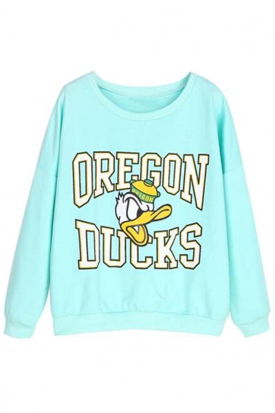 Oasap Graphic Cartoon Sweatshirt