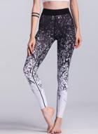 Oasap High Elasticity Printing Yoga Pants