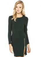Oasap Women's Zipper Side Long Sleeve Pencil Dress