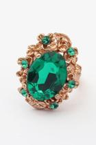 Oasap Female-chic Faux Stone Ring