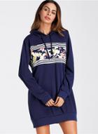 Oasap Long Sleeve Solid Color Patterned Pullover Hoodie