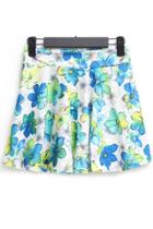 Oasap Fashion Floral Print Skirt