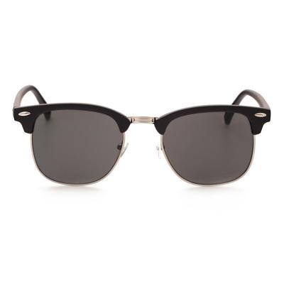 Oasap Retro Metal Large Frame Square Sunglasses