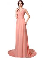 Oasap Women's Elegant Evening Prom Ball Gown Wedding Floor Length Dress
