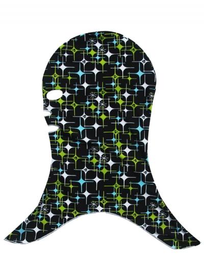 Oasap Swimming Head Cap Facekini Face Bikini Bike Cap Face Mask