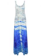 Oasap Women's Casual Summer Sleeveless Printed Beach Maxi Tank Dress