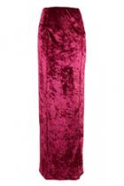 Oasap Vintage Shad Color Cheongsam Skirt