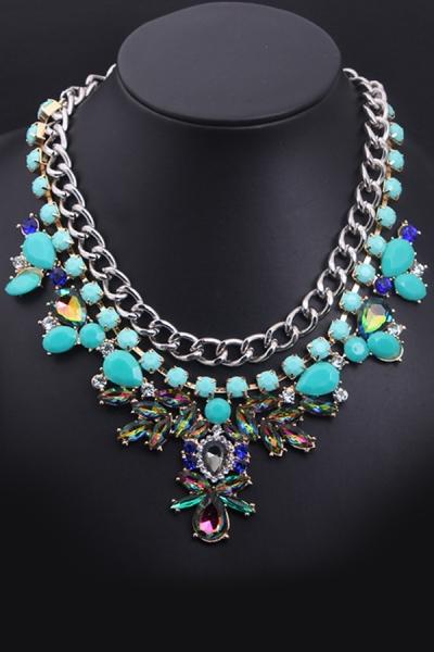 Oasap Exquisite Multi-strand Necklace Set