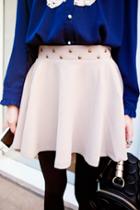 Oasap Riveted A-line Mini Skirt