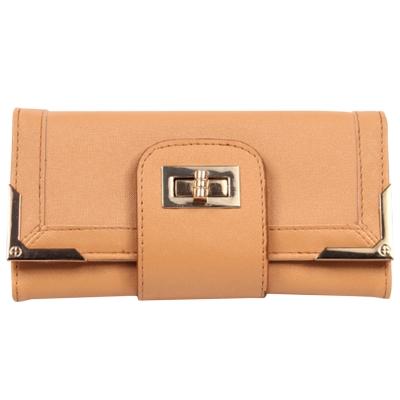 Oasap Pu Envelope Long Clutch Hasp Purses