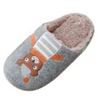 Oasap Lovely Cartoon Patterned Cotton Flat Slippers
