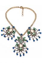 Oasap Ritzy Dream Cutout Bib Necklace