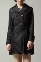 Oasap Stylish Double-breasted Trench Coat