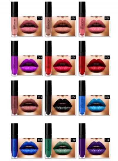 Oasap Make Up Multicolor Waterproof Long-lasting Lipstick