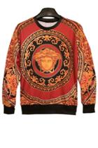 Oasap Fashion Baroque Sweatshirt