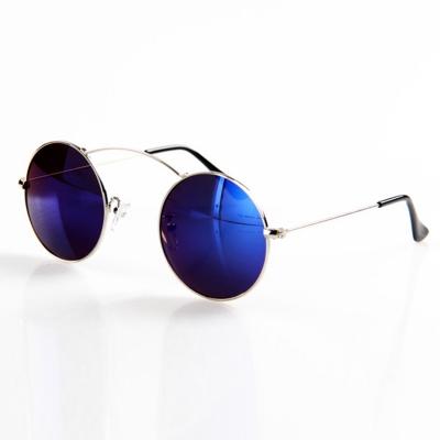 Oasap Unisex Retro Meatal Frame Round Circle Sunglasses