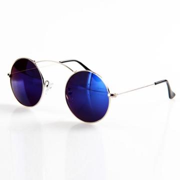 Oasap Unisex Retro Meatal Frame Round Circle Sunglasses