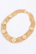 Oasap Lion Multi-strand Necklace