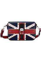 Oasap Union Jack Pattern Shoulder Bag