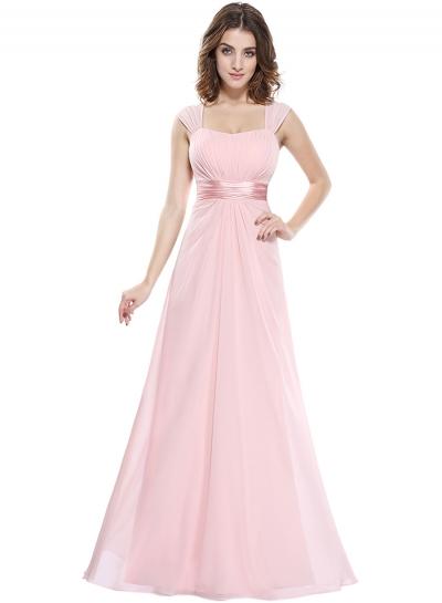Oasap Women's Solid Sleeveless High Waist Wedding Party Evening Dress