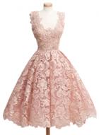 Oasap Fashion Sleeveless Lace A-line Party Dress