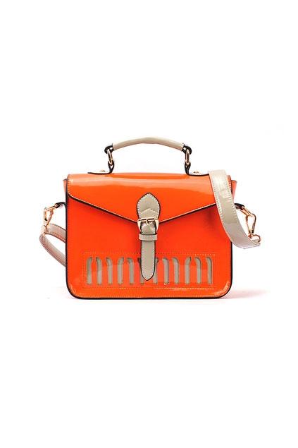 Oasap Cut Out Magnetic Snap Shoulder Bag