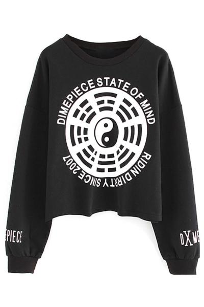 Oasap Dimepiece State Of Mind Sweatshirt