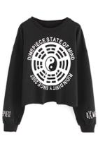 Oasap Dimepiece State Of Mind Sweatshirt