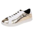 Oasap Flat Heels Color Block Round Toe Shoes