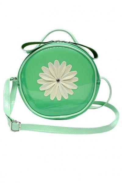 Oasap Fashionable Cute Daisy Print Crossbody Bag