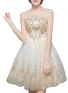 Oasap Women's Elegant Floral Sequin Graphic Mesh Paneled Dress