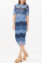 Oasap Women's Two Piece Hollow Out Lace Party Cocktail Skirt Set