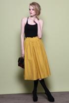 Oasap Classic A-line Calf Length Skirt