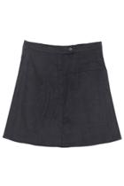 Oasap High Waisted Corduroy Skirt