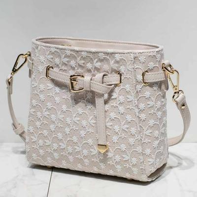 Oasap Fashion Lace Cross Body Square Shoulder Bag