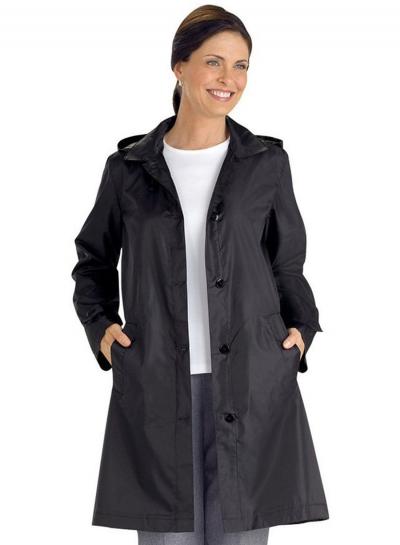 Oasap Fashion Solid Single Breasted Trench Coat