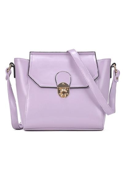 Oasap Chic Pu Shoulder Bag