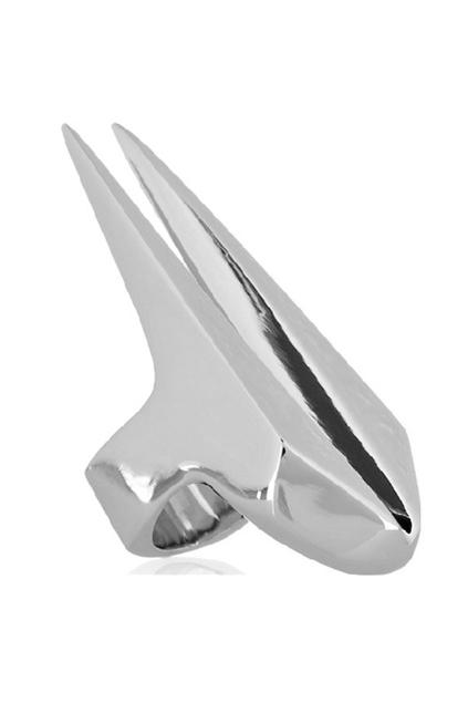 Oasap Three Rivets Ring