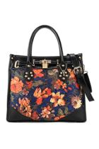 Oasap Floral Pattern Shoulder Bag