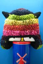 Oasap Rainbow Print Ox Horn Hat