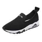 Oasap Casual Round Toe Slip-on Canvas Running Shoes