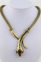Oasap Snake Shape Necklace
