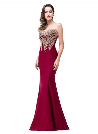 Oasap Sleeveless Slim Fit Maxi Mermaid Evening Dress