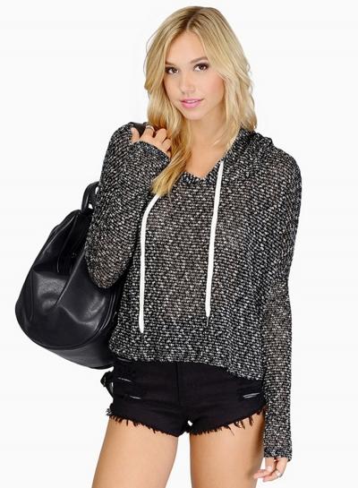 Oasap Casual Sexy Long Sleeve Hoodies