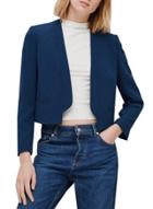 Oasap Women's Casual Solid Color Long Sleeve Open Front Blazer