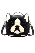Oasap Cute Dog-shaped Pu Shoulder Bag